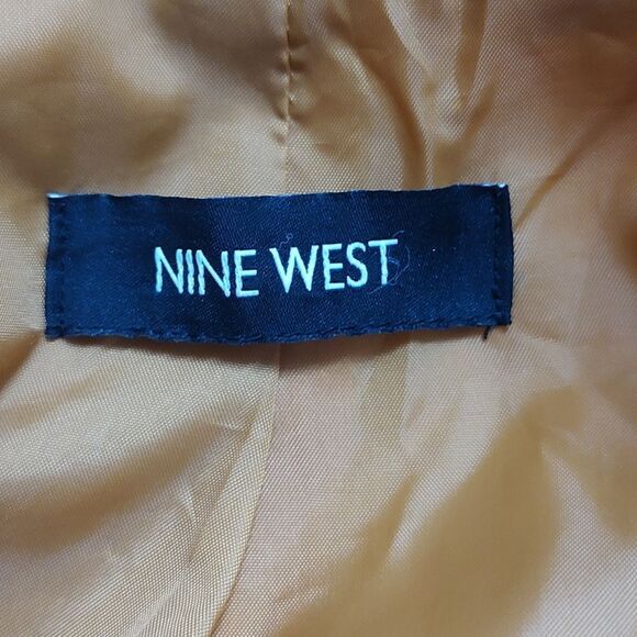 Nine West mustard color blazer jacket  Sz 20 - Picture 5 of 5